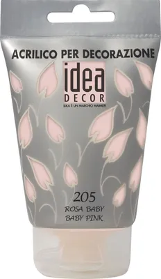 Zdjęcie produktu dla Maimeri Idea Decor Farba akrylowa Baby Pink 110 ml 1 szt.