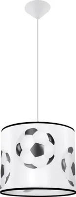 Produktbild von Hängeleuchte FOOTBALL A 30 1xE27 15W PVC 82x30x30cm Sollux Lighting