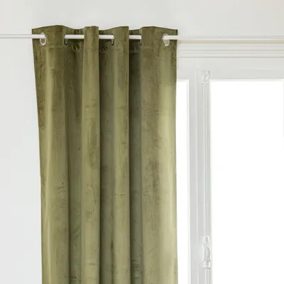 Zdjęcie produktu dla Zasłona zaciemniająca z weluru Thea, 100% zaciemnienia, 140 x 260 cm