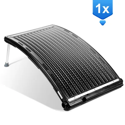 Produktbild von Jopassy solarheizung Solar Poolheizung Gebogener Solar-Heizung für Pool Pool-Solarkollektor 110x69x14cm