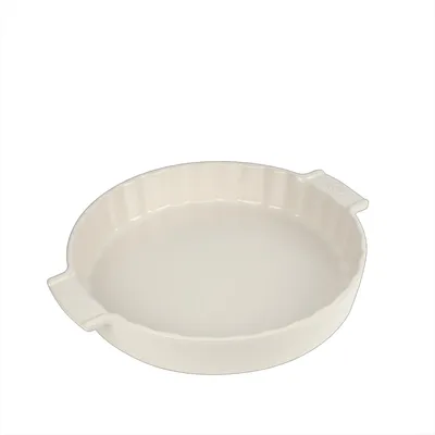 Zdjęcie produktu dla PEUGEOT Forma do tarty Ø 28 cm PORZELLAN Forma do quiche Forma do pieczenia Ecru Appolia