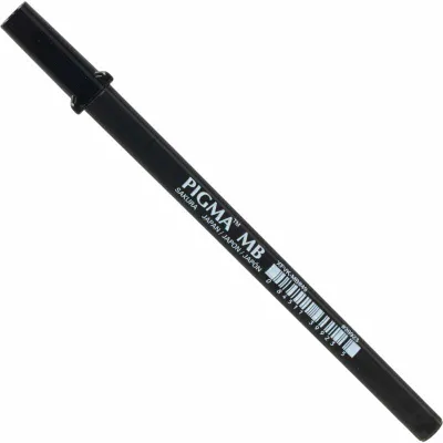 Produktbild von Sakura Pigma Brush Pen Technischer Stift Medium Black 1 stk