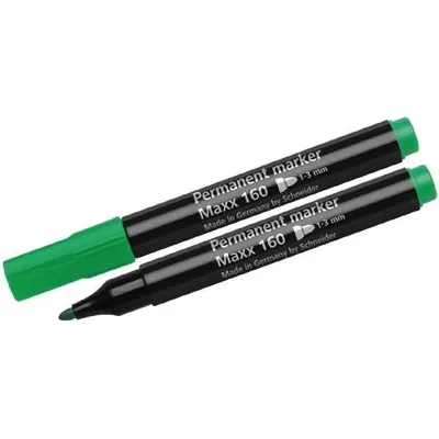 Produktbild von Schneider Permanent-Marker Maxx 160 grün, Rundspitze 1-3mm