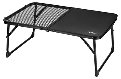 Immagine prodotto di Tavolo da campeggio pieghevole nero – Leggero, compatto, 60x40 cm