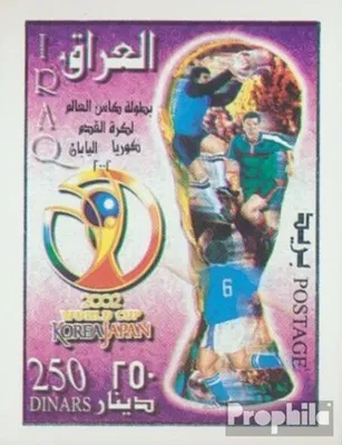 Produktbild von Briefmarken Irak 2002 Mi Block104 (kompl.Ausg.) postfrisch Fußball-WM