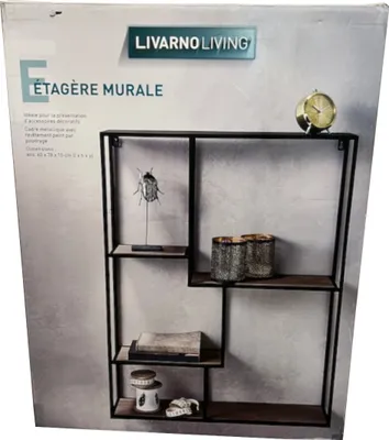 Produktbild von Livarno Living Wandregal 60 x 78 x 15cm Inkl. Montagematerial