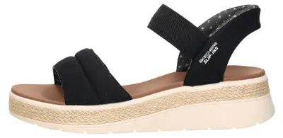 Produktbild von Skechers Slip-Ins: Bobs Sun Ray  Sandalen Plat - Zwart - Maat 36