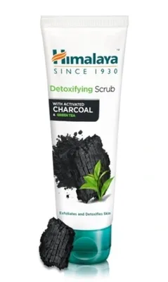 Produktbild von Himalaya Detoxifying Charcoal Face Scrub with Activated Charcoal and Green Tea 75ml