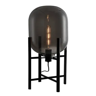 Zdjęcie produktu dla Lampa stojąca podłogowa Italux Maversa loft czarna FL-82321-1A-S