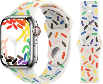 Produktbild von Original Apple Sport Armband M/L 38/40/41mm MRTL3ZM/A Pride Edition 2023