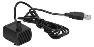 Obrázok produktu pre Vodné čerpadlo s USB konektorom, bezkefové mikroponorné cirkulačné zariadenie, 5 V DC, 170 l/h, zdvih 100 cm