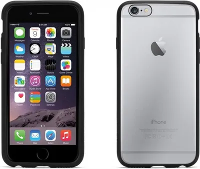 Produktbild von Griffin Reveal, iPhone 6 Hülle, Schwarz Transparent