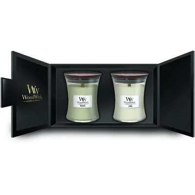 Obrázek produktu pro Woodwick Fireside & Linen 2 x 275 g