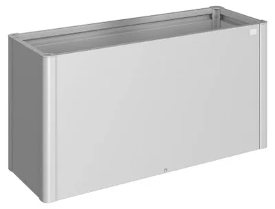 Produktbild von Hochbeet klassisch biohort Pflanzbeet Belvedere Maxi Gr. 150 152 x 53 x 77 cm silber