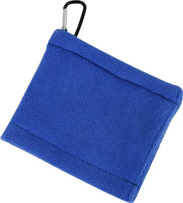 Obrázek produktu pro INF Ručník na golfové míčky s klipem Modrý
