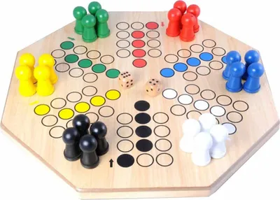 Immagine prodotto di Longfield Ludo Jumbo 4/6 giocatori 50x50 cm