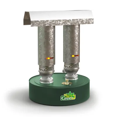 Produktbild von BioGreen Paraffin Gewächshausheizung "Warmax Power 5" 600 Watt - 40 % längere Brenndauer