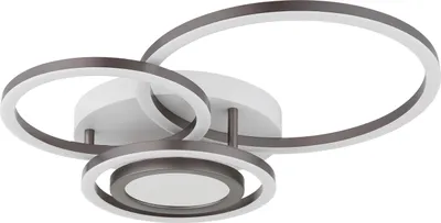 Immagine prodotto di Plafoniera LED, bianco opaco, effetto 3D, L 48 cm