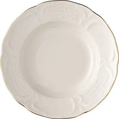 Produktbild von Rosenthal Suppenteller 23 cm Sanssouci Elfenbein Gold 20480-608648-10323