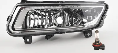 Image de Johns, phare antibrouillard avant gauche pour VW Polo (modèle 6R, de 06/2009 à 03/2014), compatible avec l'ampoule H8