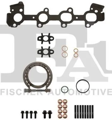 Produktbild von FA1 KT220910 Montagesatz Turbolader für NISSAN Qashqai II (J11, J11) passend für MERCEDES-BENZ A-Klasse (W177) CLA Coupe (C118) CLA Shooting Brake