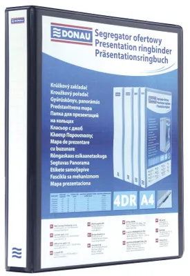 Productafbeelding van DONAU 2788164PL-01: Presentatiemap, ringband, presentatiemap