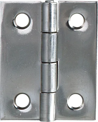 Produktbild von SCHMALE Scharnier DIN 7954 B halbbreit 40 x 32 mm, Edelstahl
