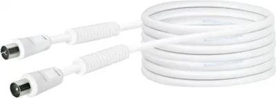 Obrázok produktu pre Schwaiger KVKF100 532, 10 m, IEC, IEC, Biela
