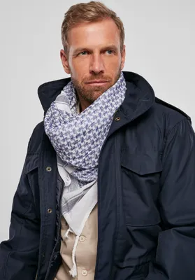 Image de Brandit BD7009 | Shemag Scarf 110x110 cm - Couleur : blue/wht - Taille : One Size