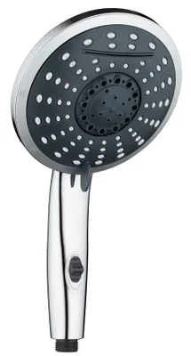 Produktbild von Handbrause NIAGARA, Wellness-Duschkopf mit Schwallauslauf, nachhaltiger Brausekopf mit Wasserstopp-Funktion, Chrom