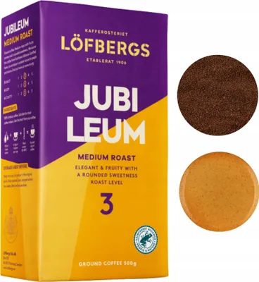 Immagine prodotto di Lofbergs Jubileum Caffè arabica macinato a tostatura media 500g