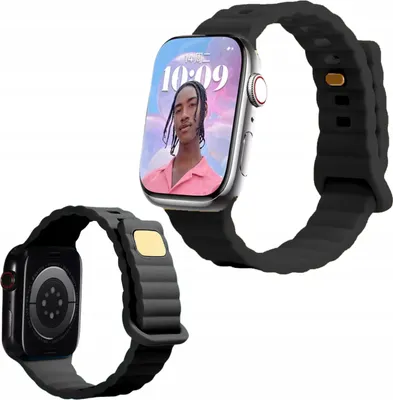 Immagine prodotto di ARMBAND FÜR APPLE WATCH (SE 9 8 7 6 5 4 3 2 1) 41 / 40 / 38 mm SILICONE