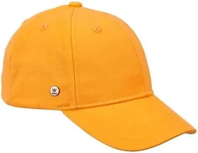 Produktbild von Sommerhut – Unisex-Mütze – Für sonnige Tage – Verstellbarer Verschluss – 8 cm breiter Schirm – Apricot (Aprikosenfarbe)