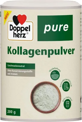 Produktbild von Doppelherz pure Kollagenpulver, 200 g Pulver