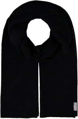 Fraas warmer & weicher Schal aus 100% Kaschmir in schwarz
