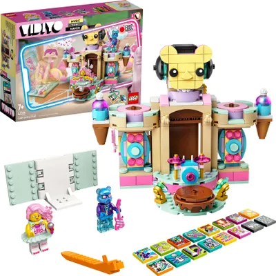 Produktbild von LEGO 43111 VIDIYO Candy Castle Stage BeatBox Music Video Maker, Musik Spielzeug Set für Kinder mit AR App