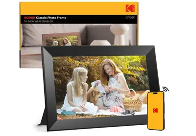 Produktbild von Kodak Digitaler Bilderrahmen WLAN 10.1 Zoll, HD IPS-Touchscreen Elektronischer Bilderrahmen mit 32 GB Speicher, Automatische Bilderdrehung