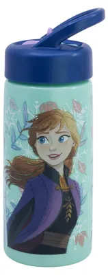 Produktbild von Stor Pokemon Sportflasche mit Strohhalm und Griff 410ml - BPA-frei Wiederverwendbare Kinderflasche für Schule Sport und Ausflüge