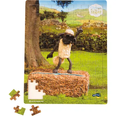 Produktbild von Small Foot Design 10222 Shaun das Schaf Puzzle „Tanzstunde“, bunt, 100-teilig (1 Set)