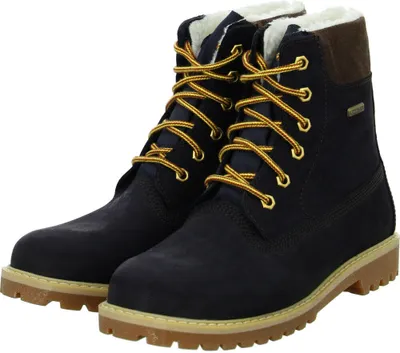 Produktbild von Däumling Stiefeletten ANDY Kinder Rauleder Blau Größe: 40