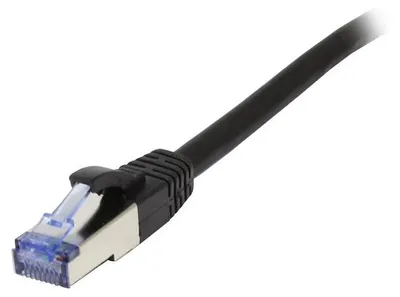 Image de Synergy21 Patchkabel RJ45, CAT6A 500Mhz, 1,5m, schwarz, S-STP(S/FTP), AWG27, LSZH,