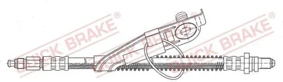 Produktbild von QUICK BRAKE 42.917 Bremsschlauch für FORD Fiesta Mk4 Schrägheck (JAS, JBS) Puma Schrägheck Fiesta Mk4 (J3S, J5S) Fiesta Mk4 Kastenwagen (JVS)