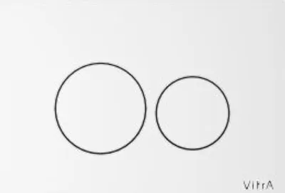 Produktbild von VITRA 740-2400 WC-Betätigungsplatte Origin