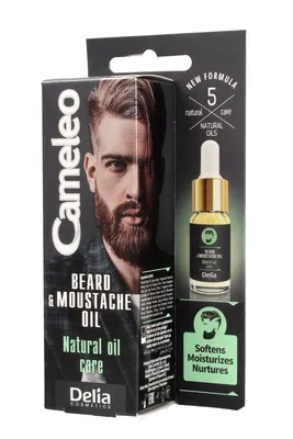 Obrázok produktu pre Cameleo Men Beard & Moustache Olejek do brody i wsw, 10ml