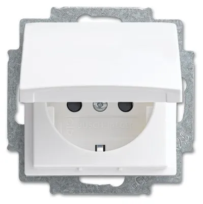 Immagine prodotto di Busch-Jaeger Inserto presa Schuko con coperchio incernierato Busch-balance SI 2CKA002013A5384 20 EUKB-914