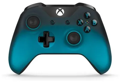 Produktbild von Microsoft Gaming-Pad - Kabellos - Bluetooth - Xbox One S, Xbox One, PC - Hellblau