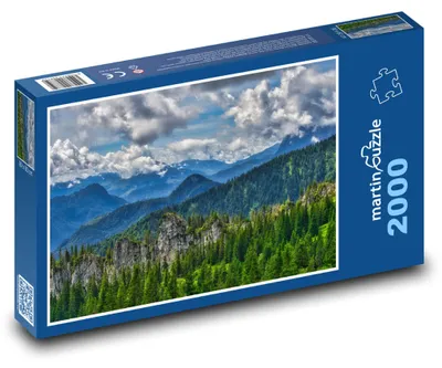 Zdjęcie produktu dla Puzzle 2000 Piękno gór i lasów - martinpuzzle
