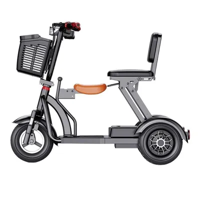 Produktbild von Elektrischer Mobilitätsscooter E-Rollstuhl Faltbarer Elektroscooter 300W, 36V, 20–30 km Reichweite, wasserdicht, LED, Dual-Bremse, Elektromobil