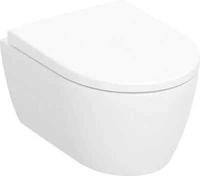 Produktbild von Geberit iCon Set WWC-T Rimfree weiß verkürzte Ausladung, EFF3, mit Sitz, 1 Stk.