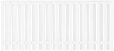 Produktbild von Plus Zaun Nagano180 x 80 cm RAL 9010 Weiß